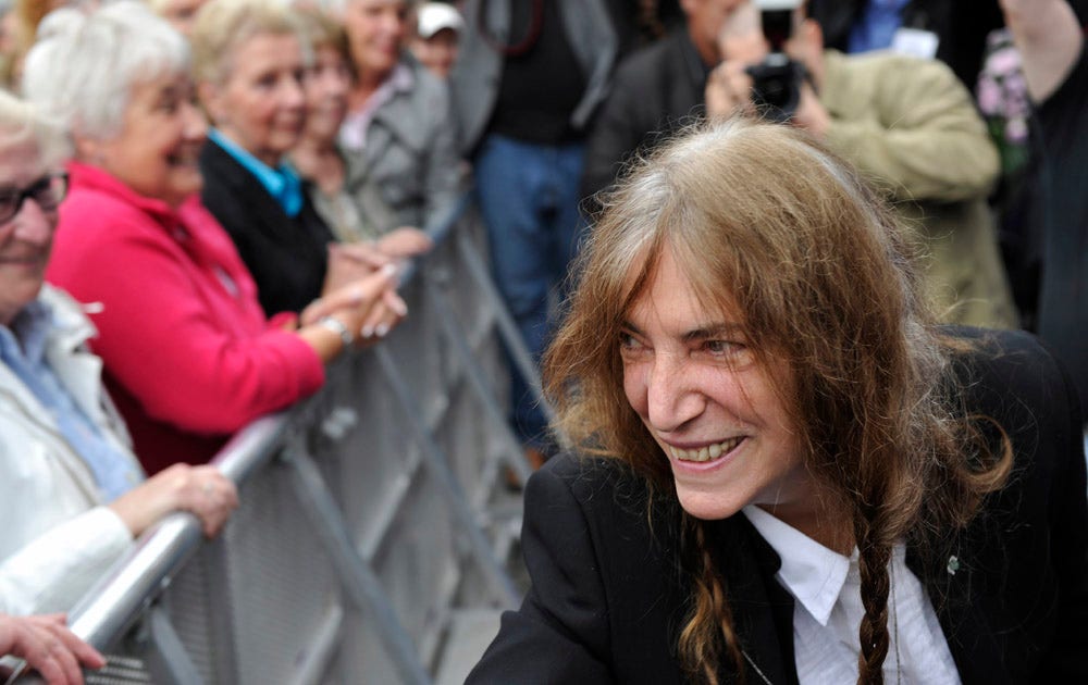 Patti Smith tilldelades Polarpriset.