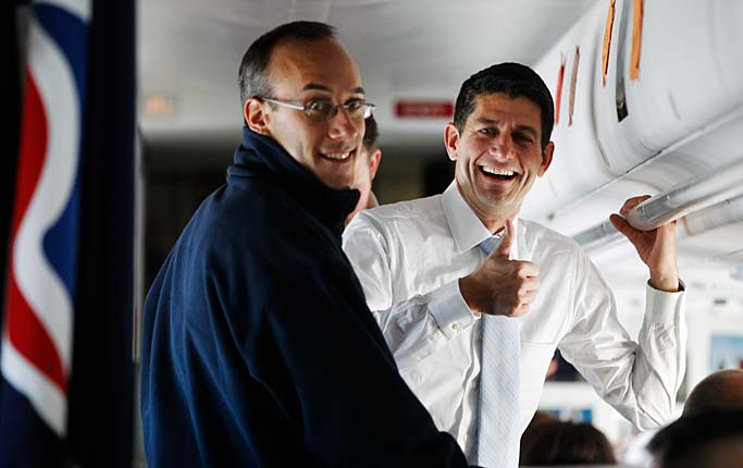 Republikanernas vice presidentkandidat Paul Ryan är optimistisk.