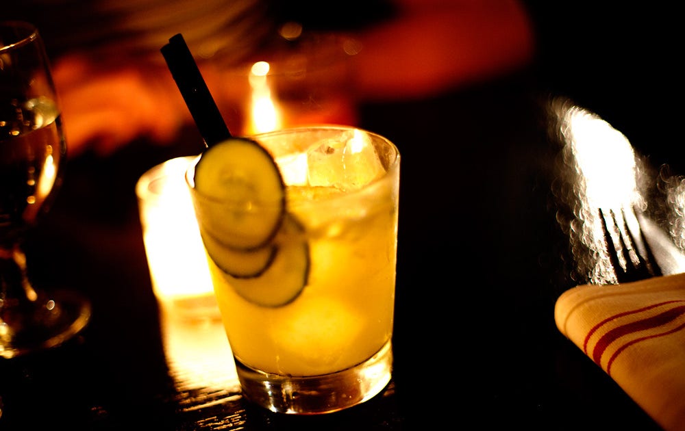 På The Mulberry Project kombinerar du drinkarna själv.