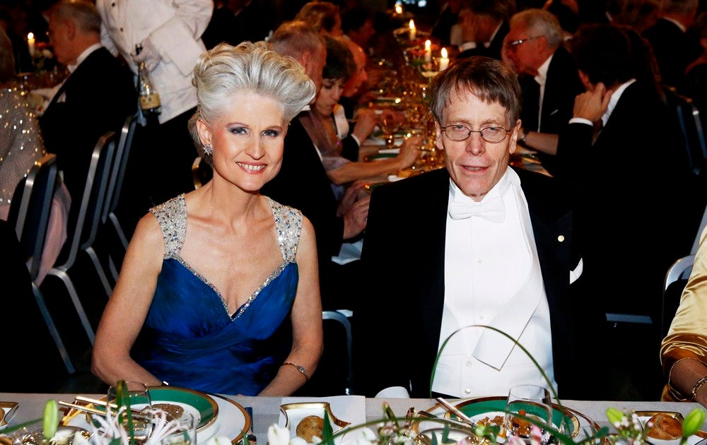 Anna Maria Corazza Bildt och Lars Peter Hansen.