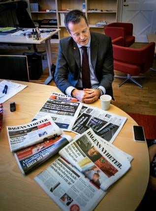 ”En skrämmande granskning”, säger inrikesminister Anders Ygeman om DN:s artikelserie ”Det sårbara digitala samhället”.