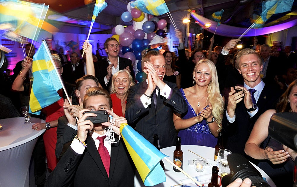 Sverigedemokraternas valvaka