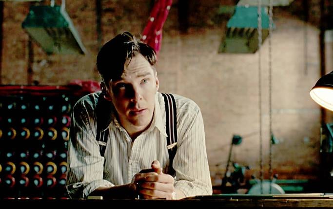 Turing gestaltad av Benedict Cumberbatch i filmen ”The imitation game” som har svensk premiär nästa vecka.