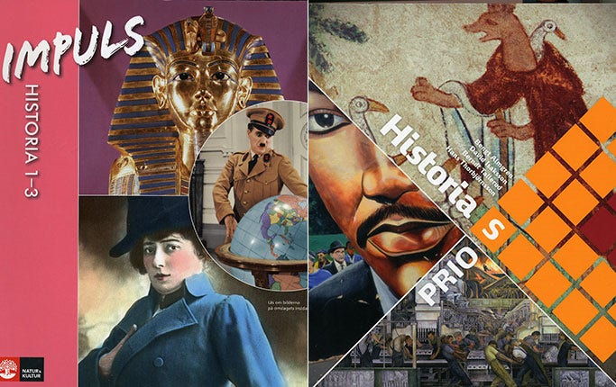 ”Impuls historia” (till vänster) 10 procent andel kvinnor och ”Prio historia” har 12 procent.