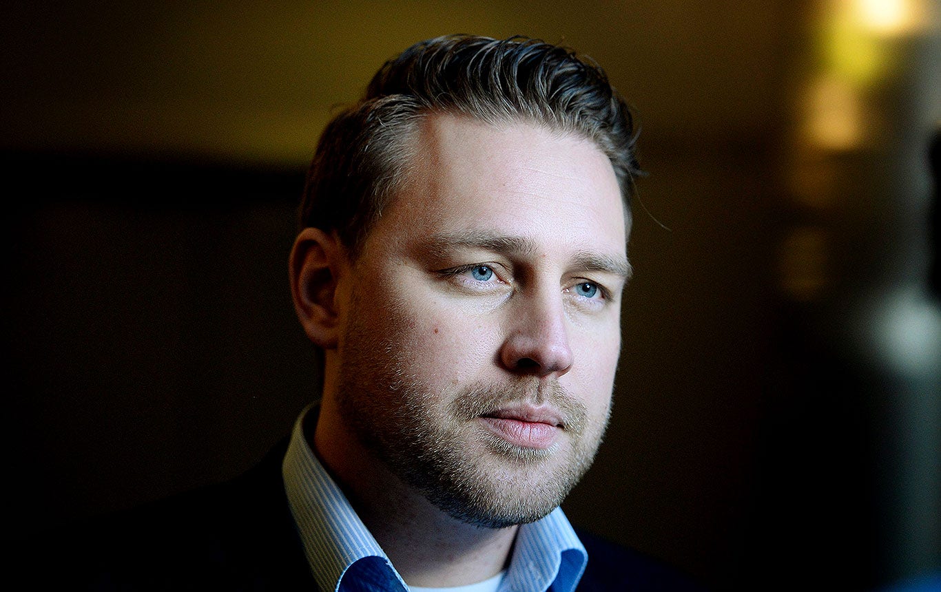 SD:s gruppledare förnekar all kännedom om förundersökningen angående dataintrång.