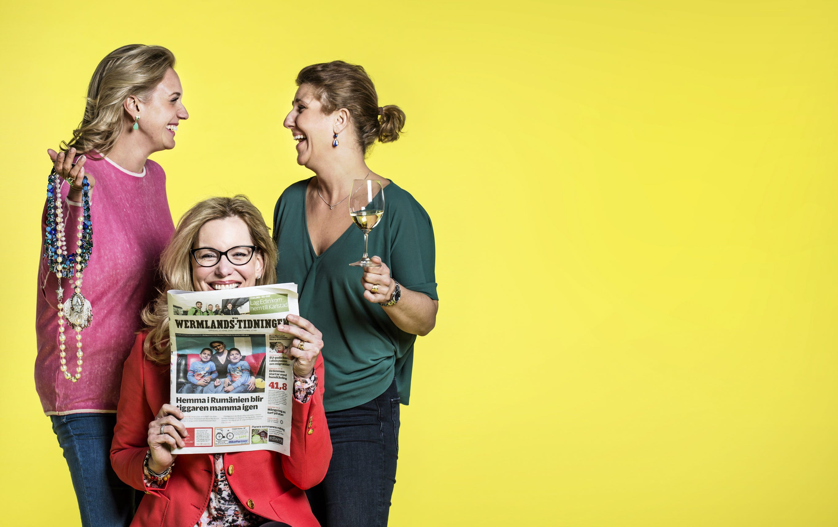 Anna Spendrup, Victoria Svanberg, Sophia Bergendahl.