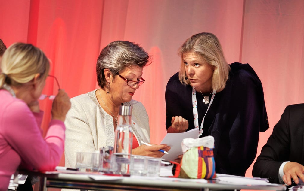 Ewa Stenberg Feministisk politik bäddar för intern fajt DN.se
