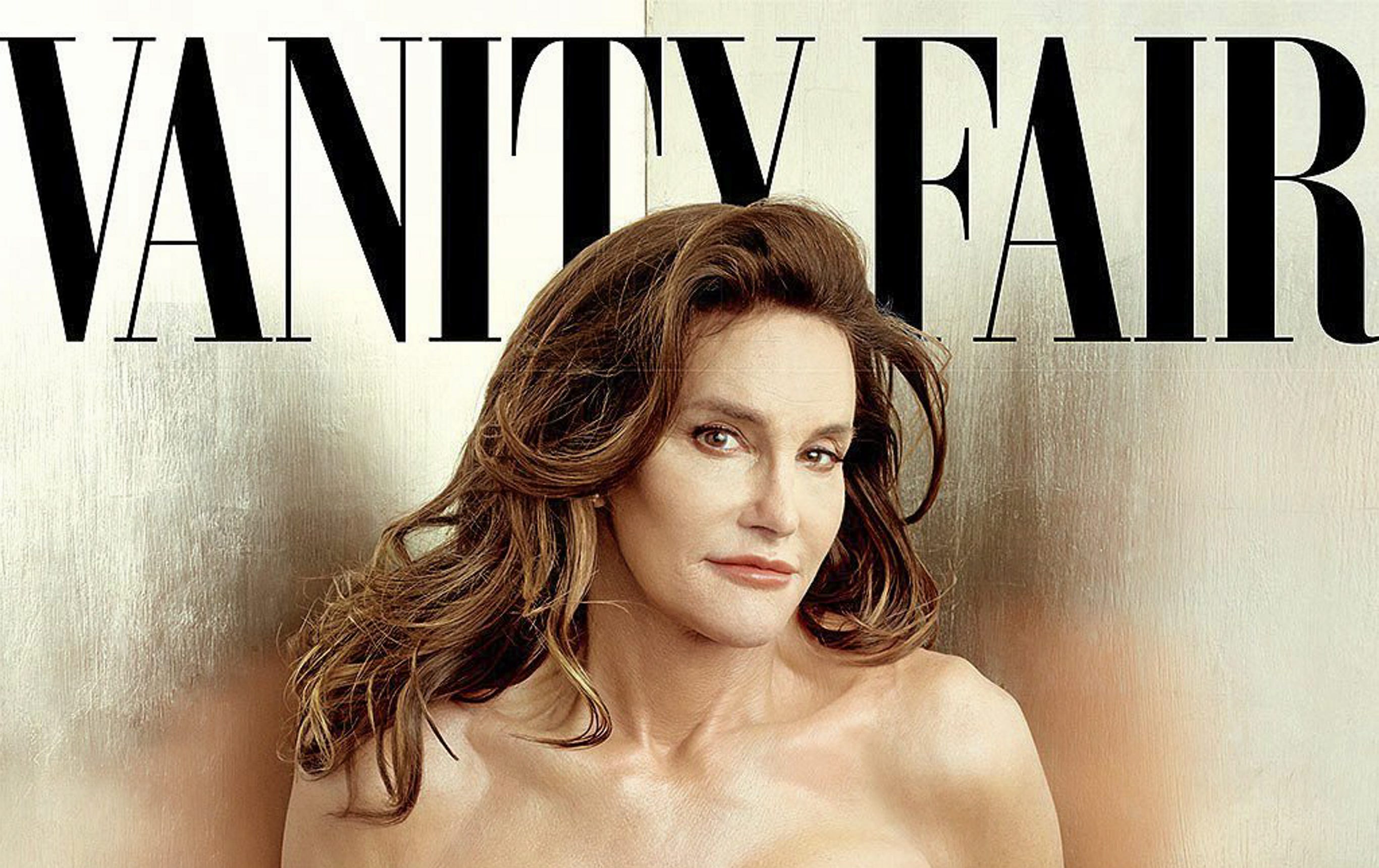 Porträttet av Caitlyn Jenner i tidningen Vanity Fair.