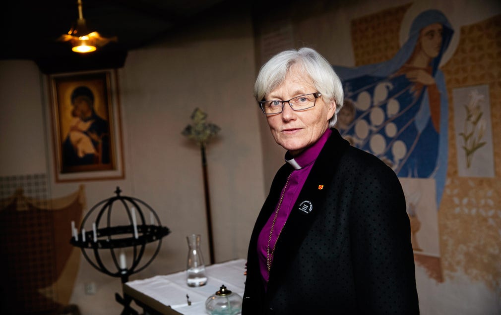Antje Jackelén, ärkebiskop i Svenska kyrkan.