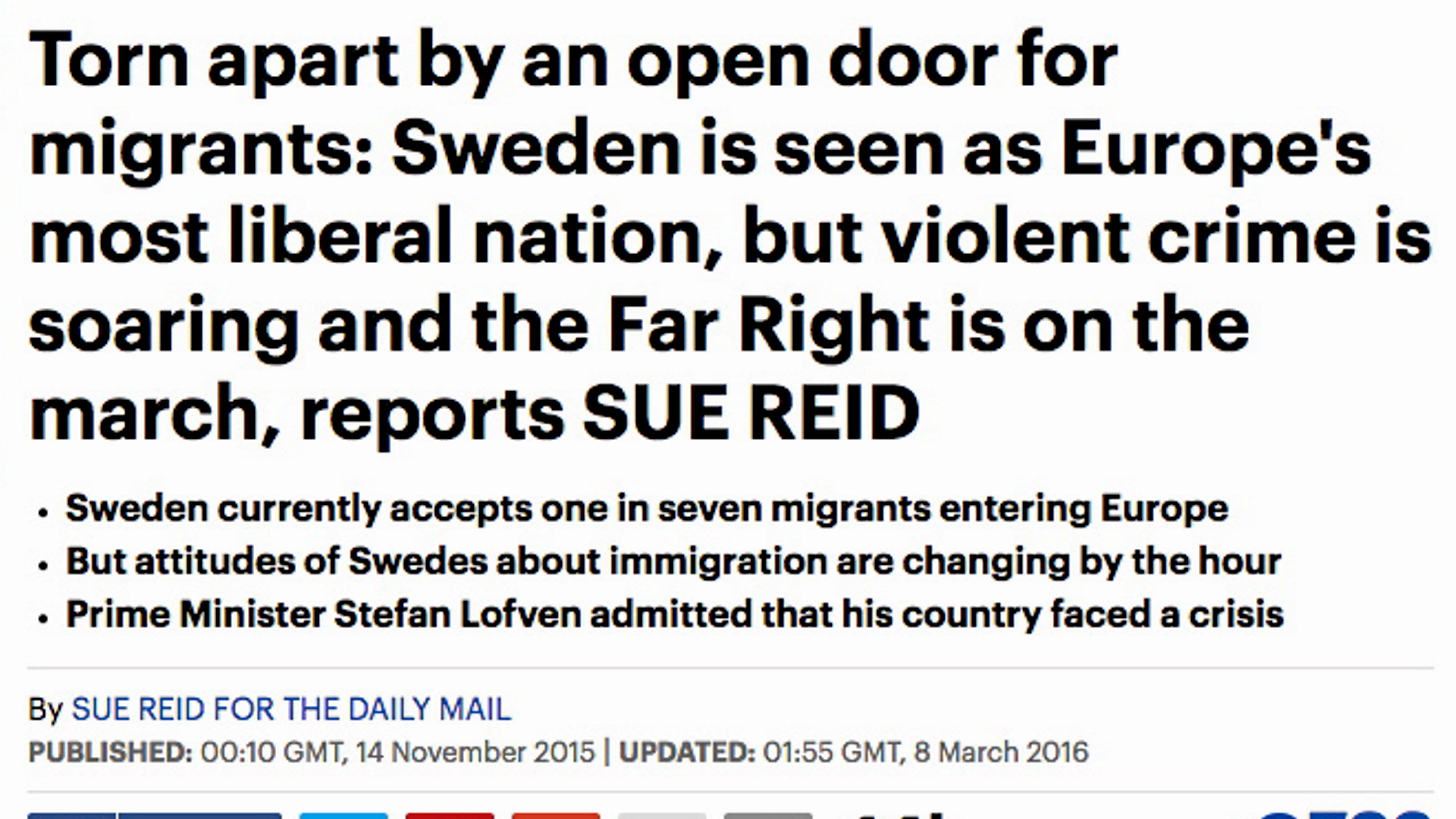 Daily Mail (Storbritannien), 13/11 2015.