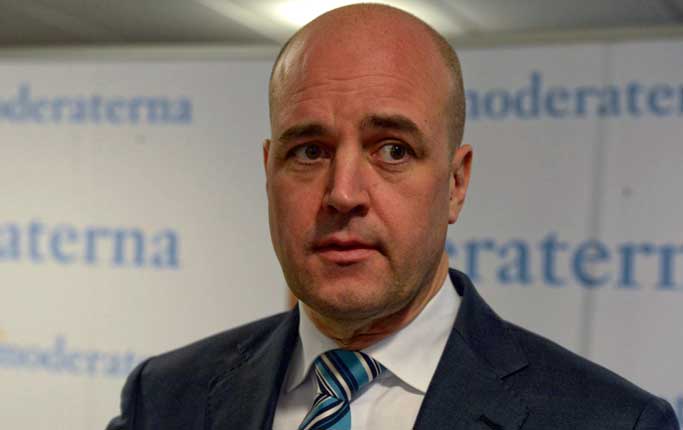 Statsminister Fredrik Reinfeldt.
