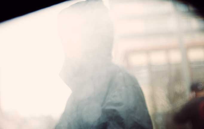 Agaton, 16: Det händer att man ser folk som är höga i skolan.