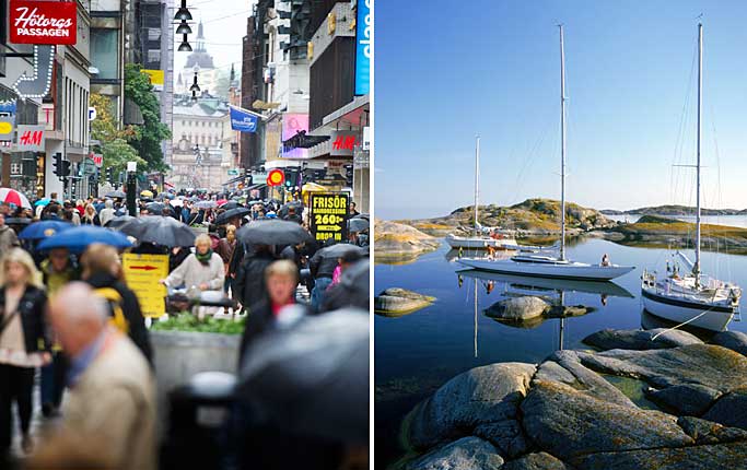 Shopping och skärgården ska locka turister till Stockholm.