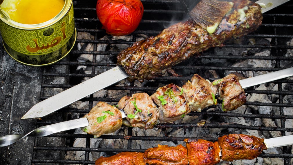 Lammsjasjlyk, Seek kabab och Kabab halabi.