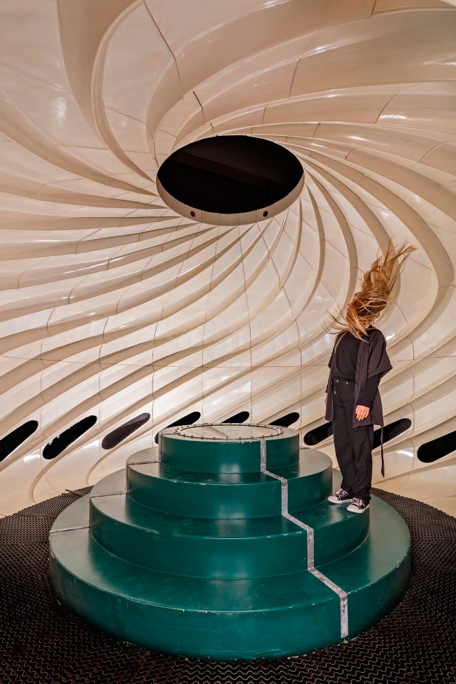 Bigert & Bergströms ”Storm chamber” (1994), återuppförd på Artipelag.