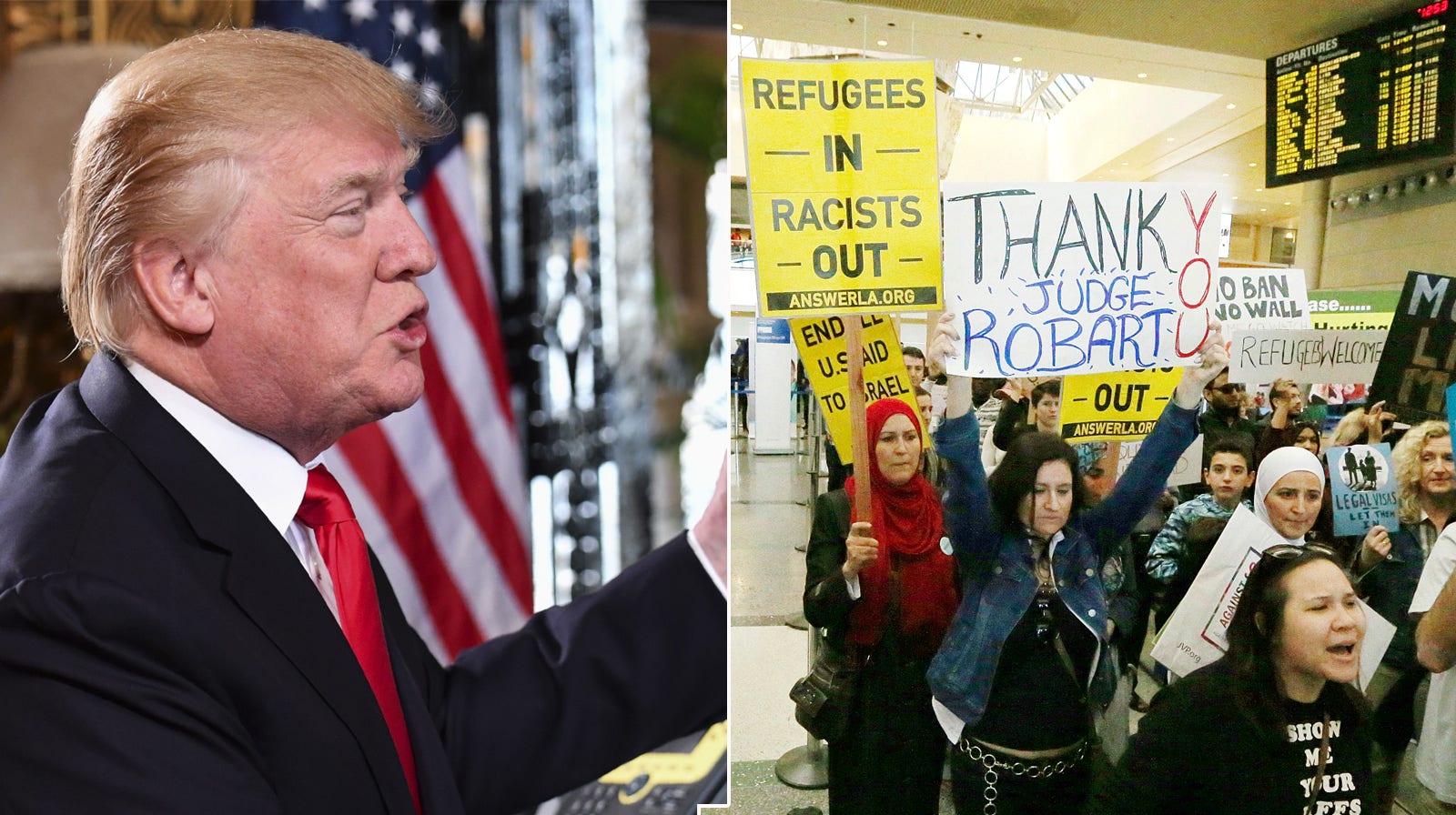 James Robart var även domaren som utfärdade en tillfällig order för att lyfta den första versionen av Trumps reseförbud. Arkivbild.