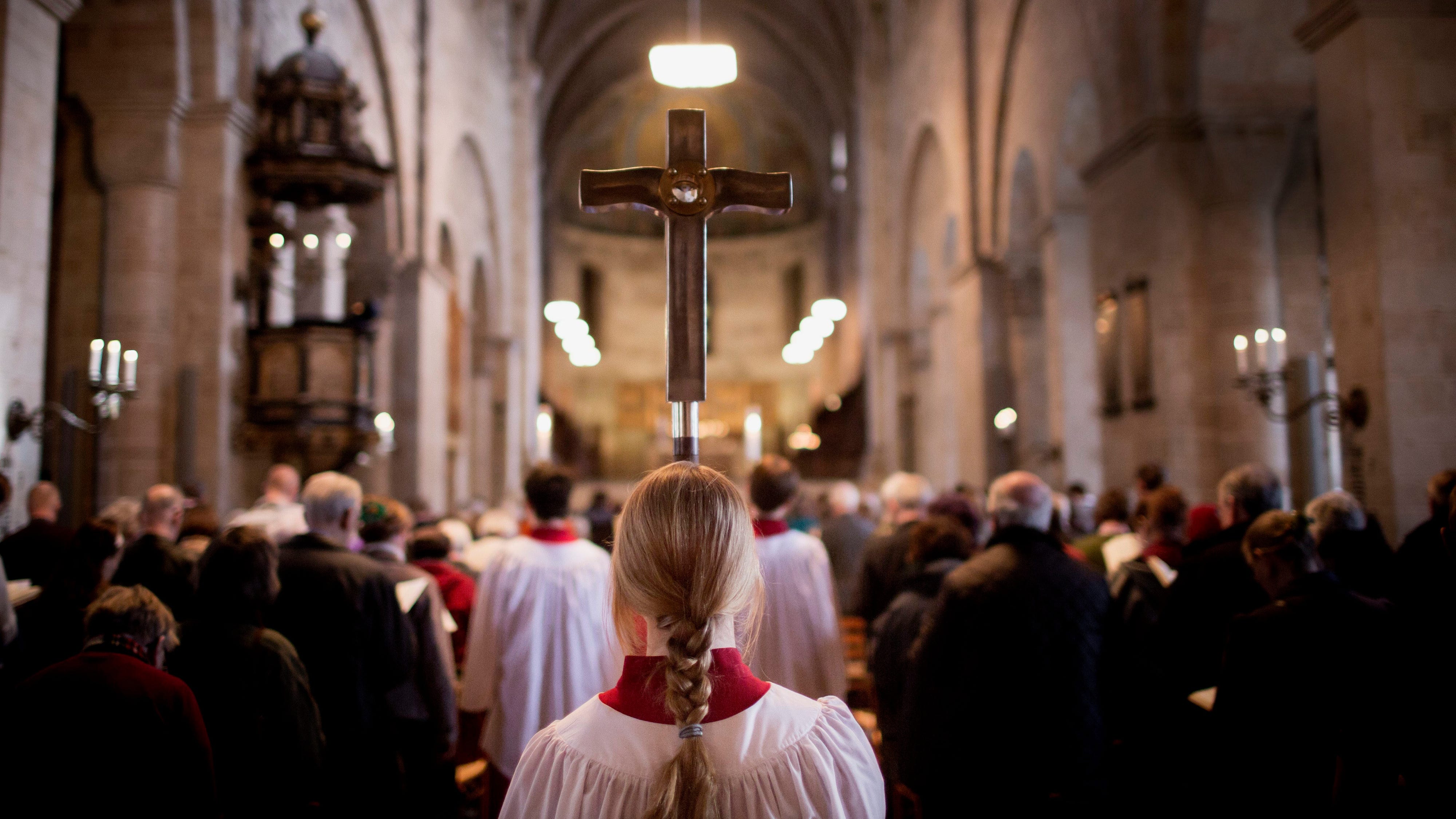 Högmässa i Lunds domkyrka.