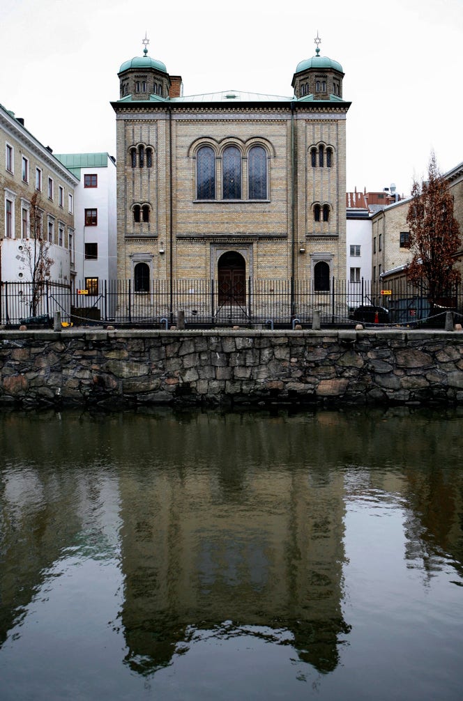 Synagogan i Göteborg.