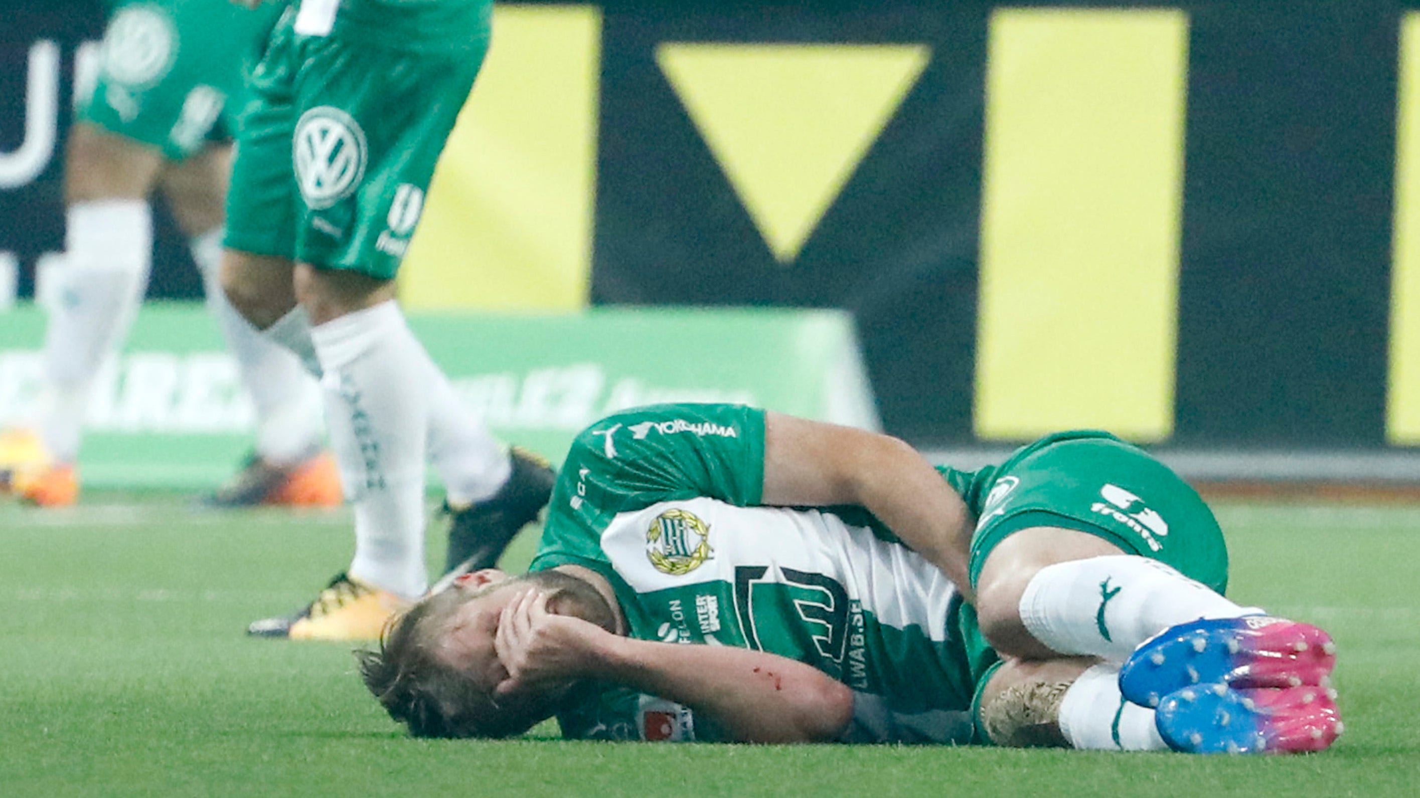 Mads Fenger höll ihop på planen i matchen mot Blåvitt.