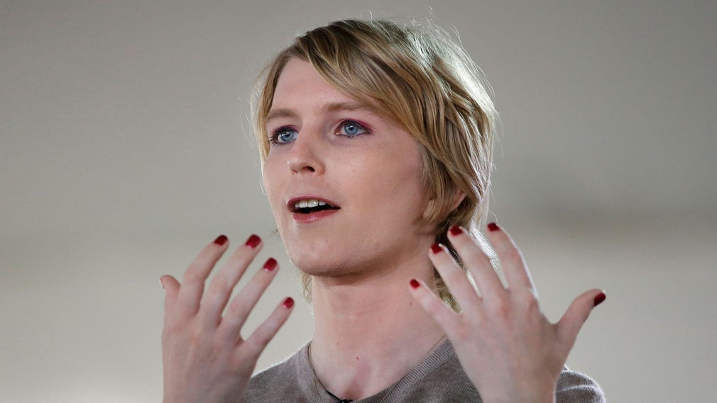 Visselblåsaren Chelsea Manning får inte resa till Kanada. Arkivbild.