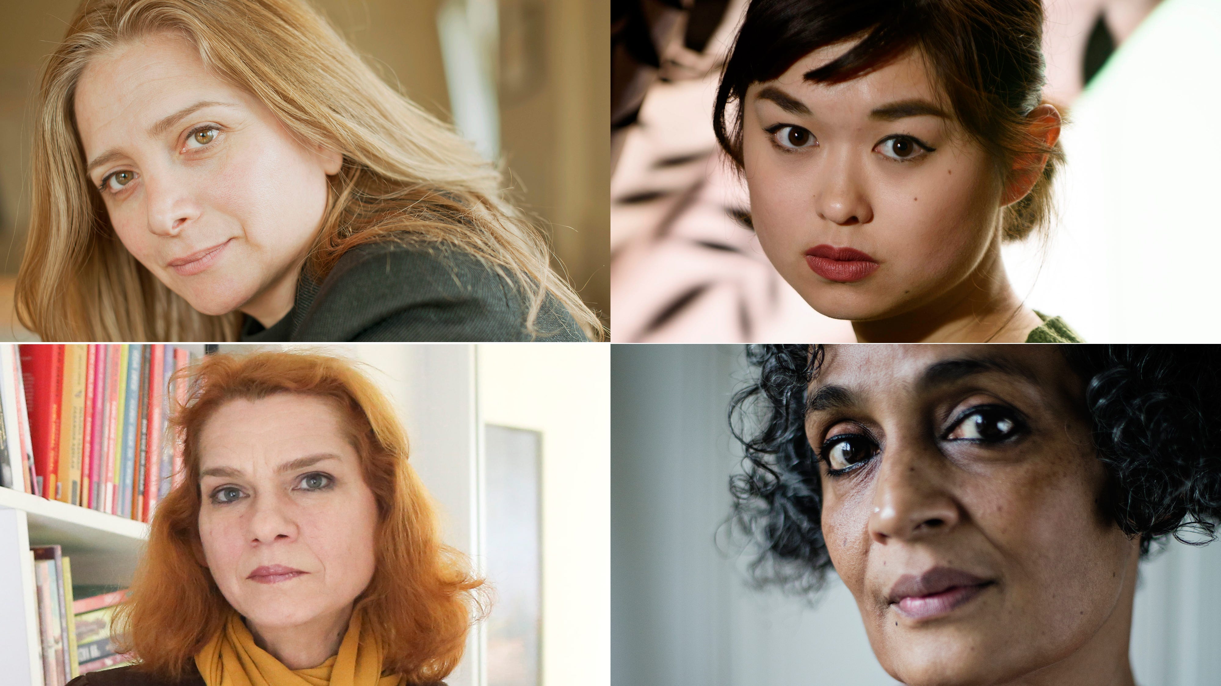 Samar Yazbek, Angela Gui, Asli Erdogan och Arundhati Roy.