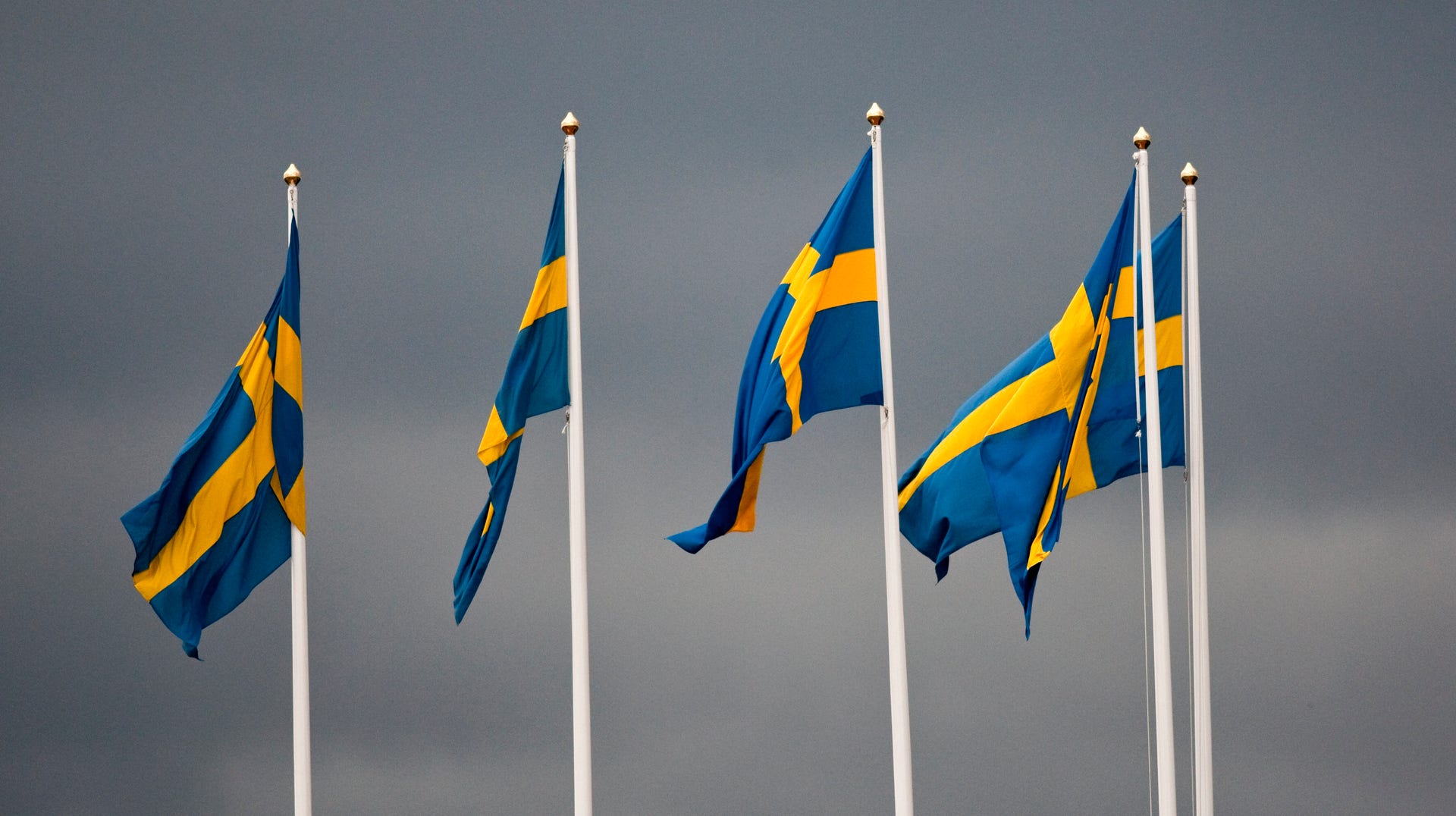 Svenska flaggan.