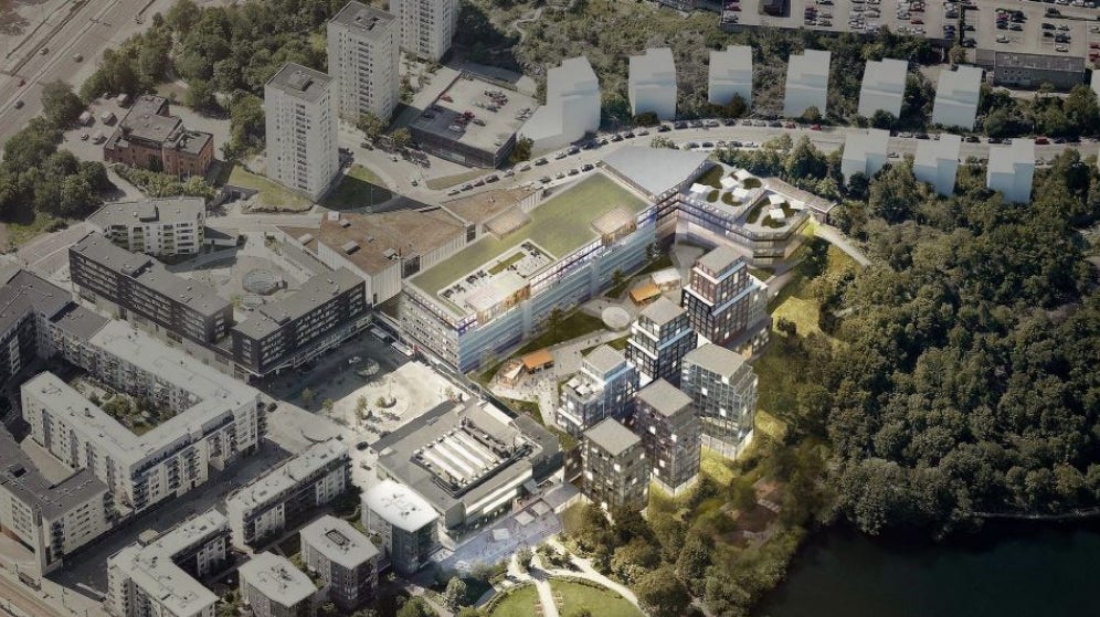 Liljeholmens galleria ska växa enligt nytt förslag DN.se