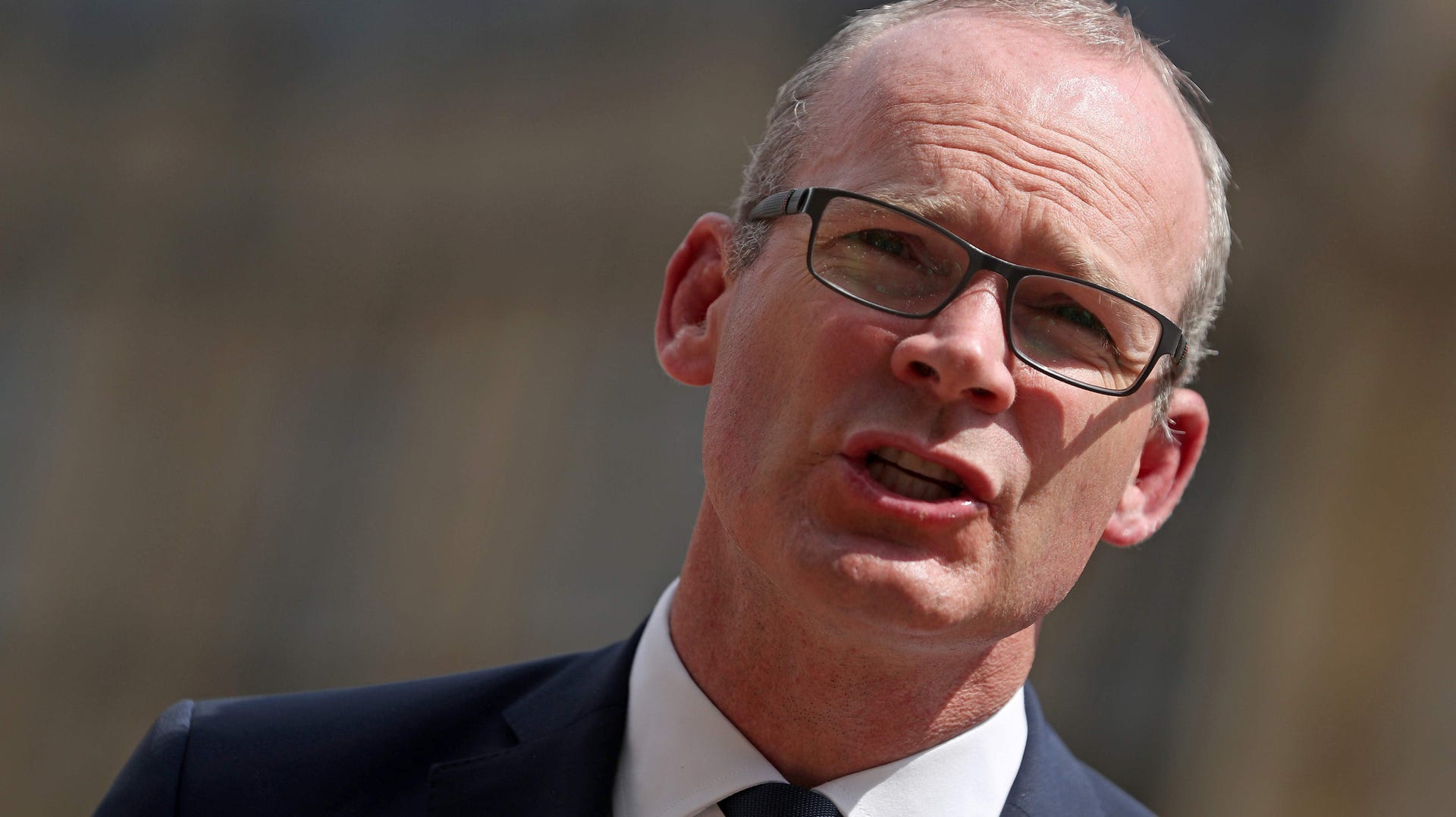 Irlands utrikesminister Simon Coveney.