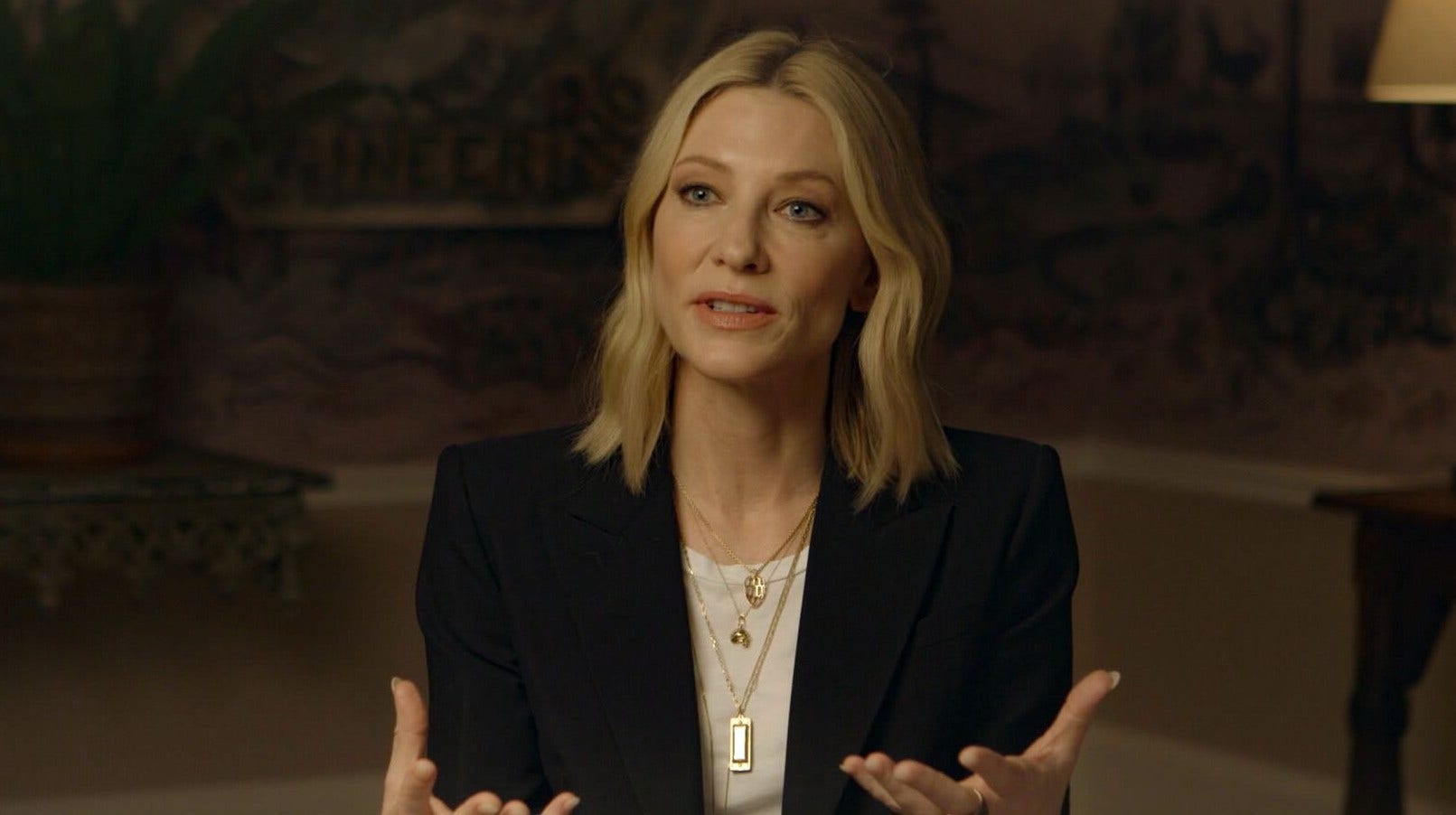 Cate Blanchettt vittnar i ”This changes everything”.