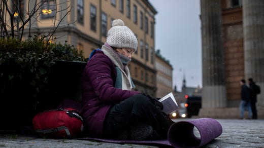 Greta Thunberg.