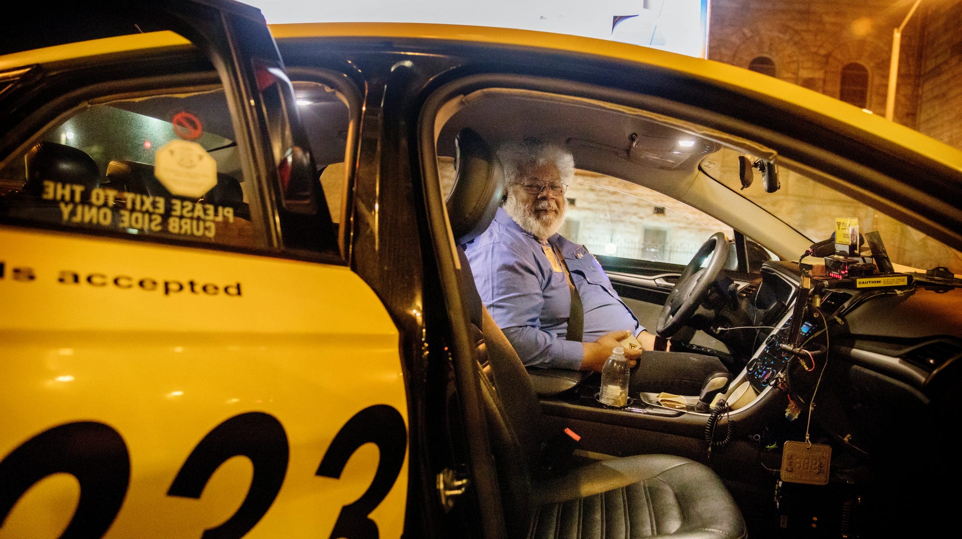 Richard Meghoo var med och grundade San Francisco taxi workers alliance.