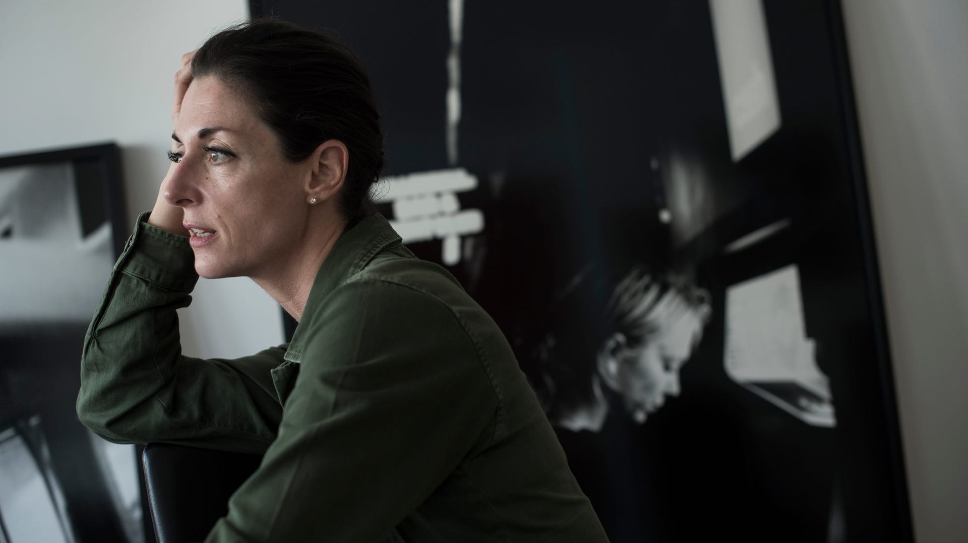 Mary McCartney i sin studio i London.