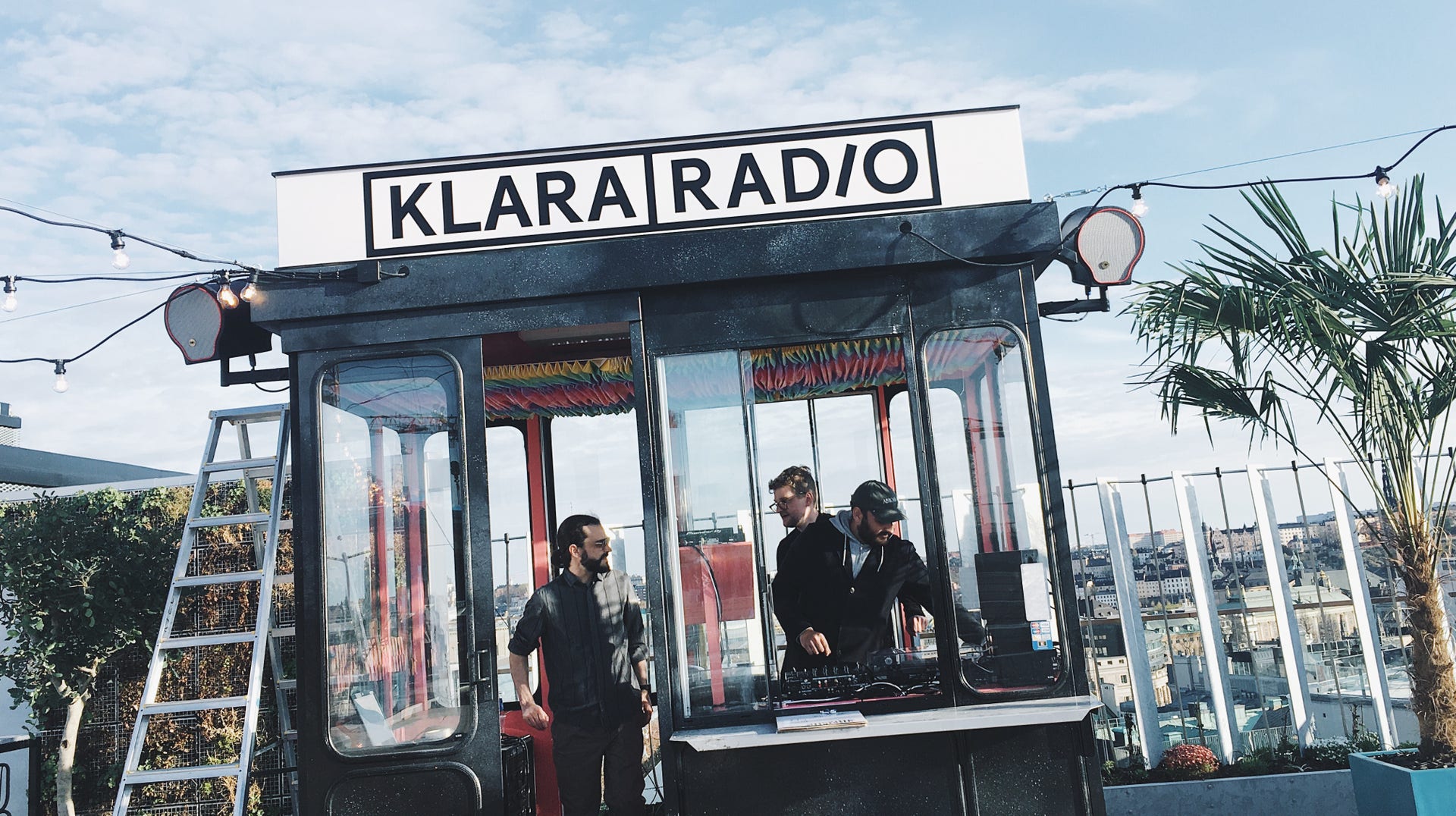 Klara Radio startar musikradio på ett tak i Stockholm - DN.se