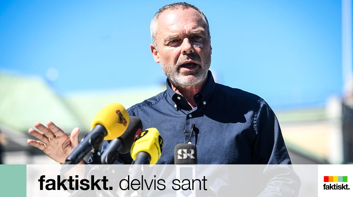 Jan Björklund, partiledare för Liberalerna.