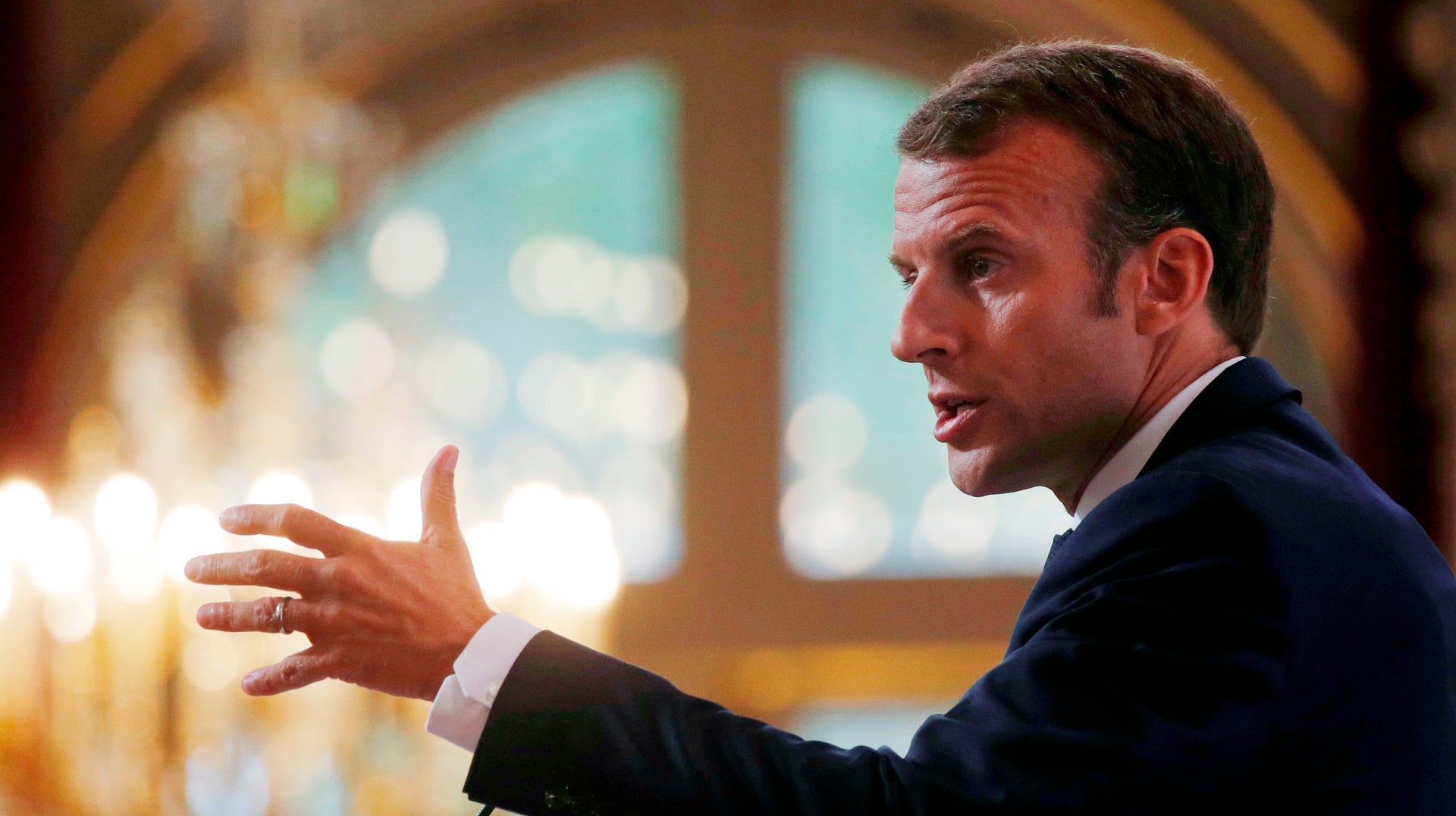 Emmanuel Macron.