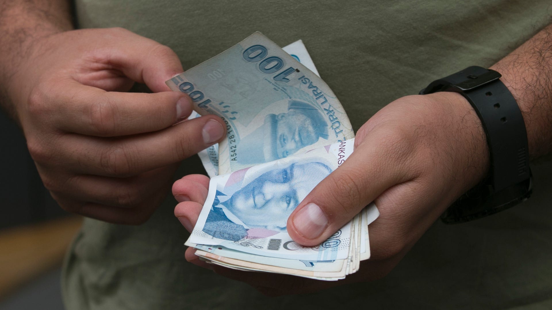 Turkiska lira. Arkivbild.
