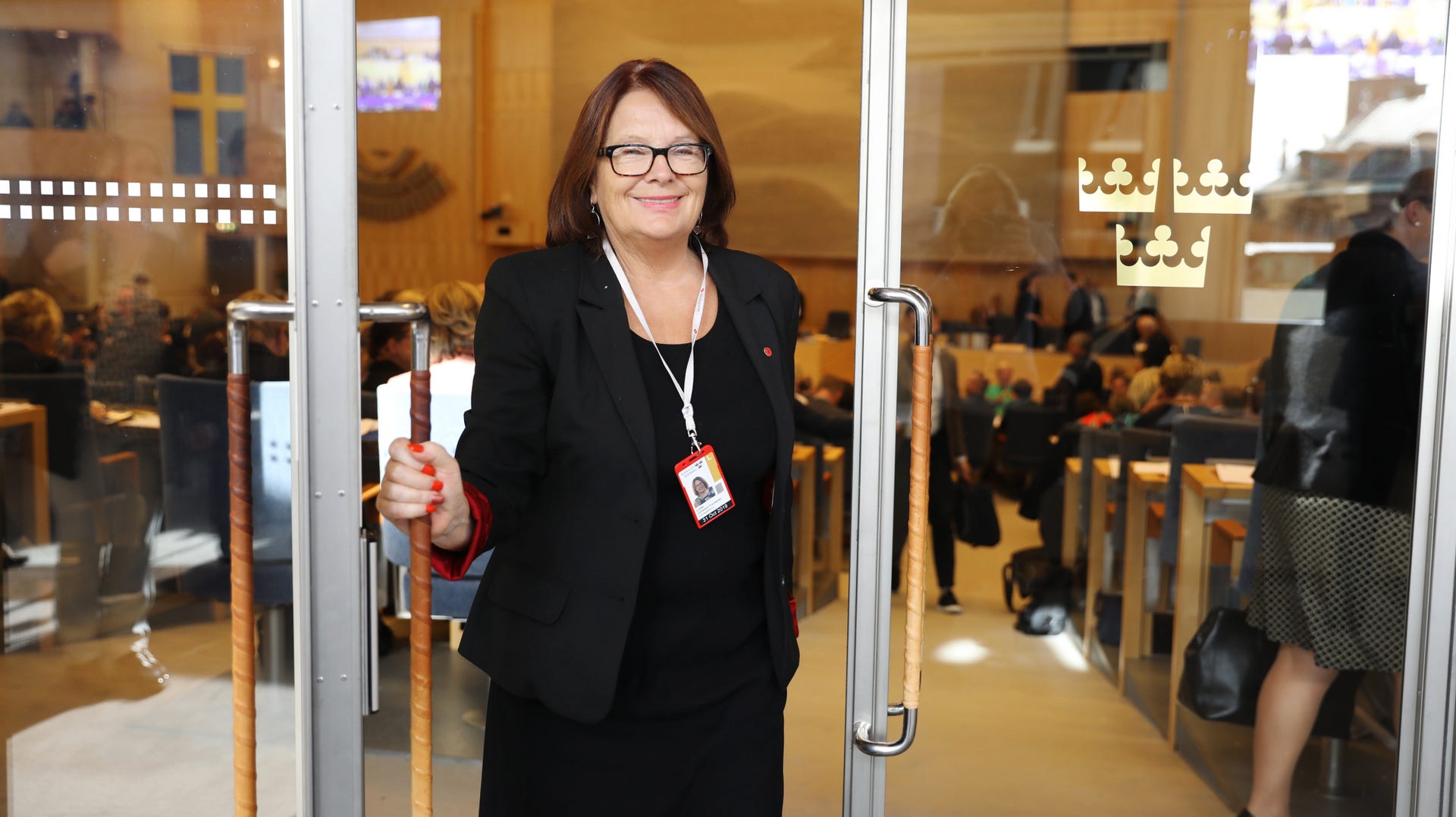 Vänsterpartiets Lotta Johnsson Fornarve (V) blir andre vice talman DN.se