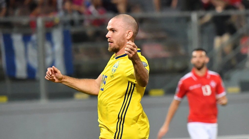 Landslagsdebutanten Danielson gjorde mål direkt DN.SE