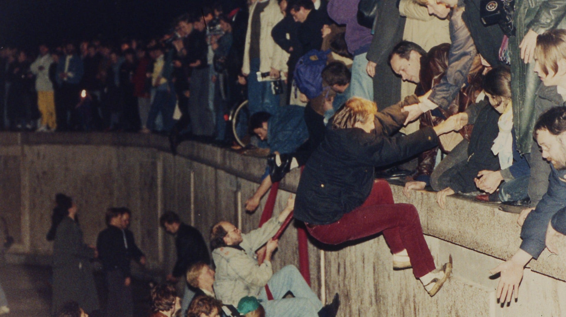 Berlinmurens sista dagar i november 1989.