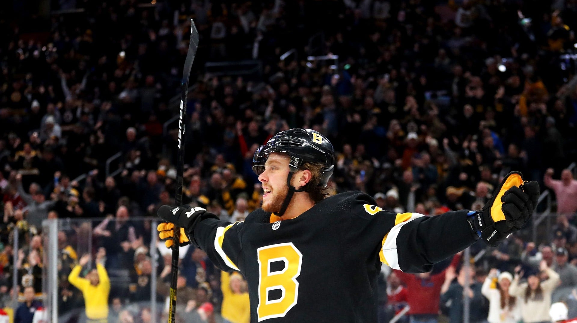 David Pastrnak hyllades efter matchen mot Montreal.