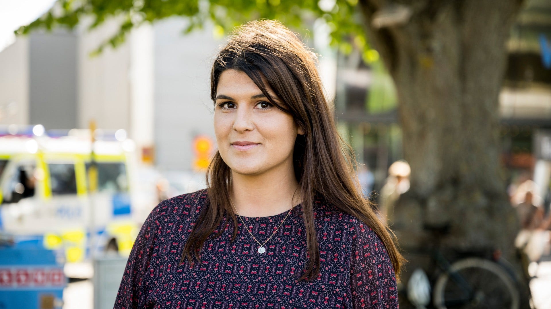 Amanda Sokolnicki på Almedalsveckan i somras.