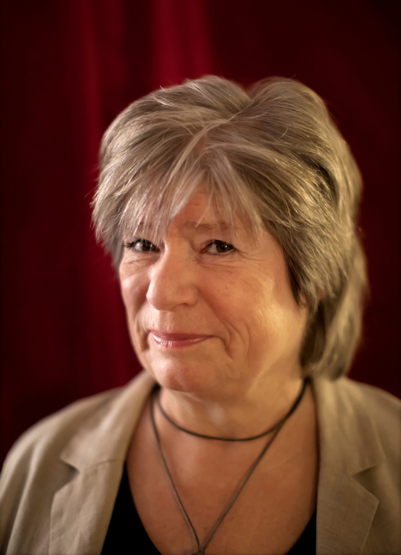 Ann-Marie Skarp, förläggare på Piratförlaget.