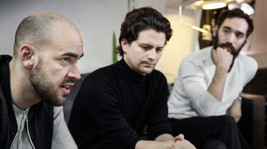 Fricko Boberg, Johannes Lönnå and Lucas von Bahder are three of Tim Berglings childhood friends.