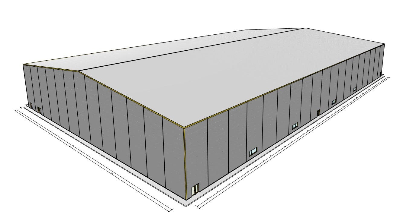Här är ritningen till den bandyhall som ska stå klar till Åby/Tjuredas hemmapremiär i elitserien i bandy i höst.