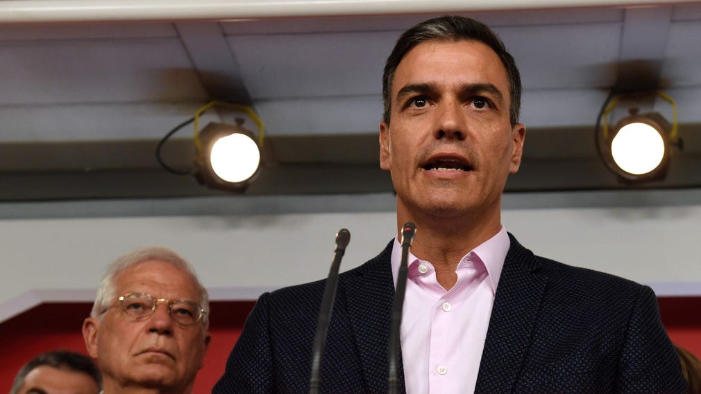 Spaniens premiärminister Pedro Sanchez.