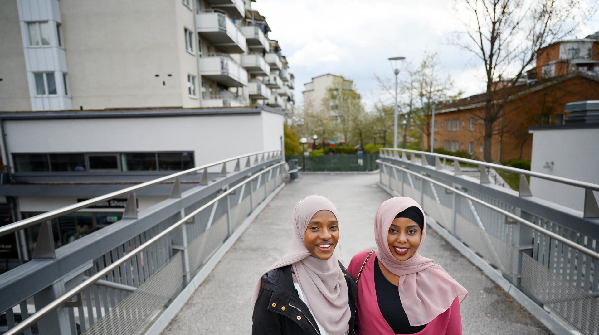 Amal Said och Munira Yussuf, två entreprenörer i Rinkeby.