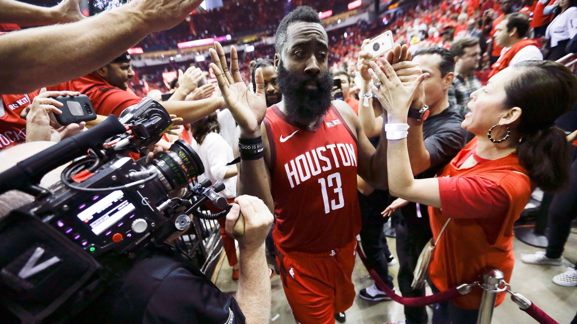 James Harden var matchens gigant.