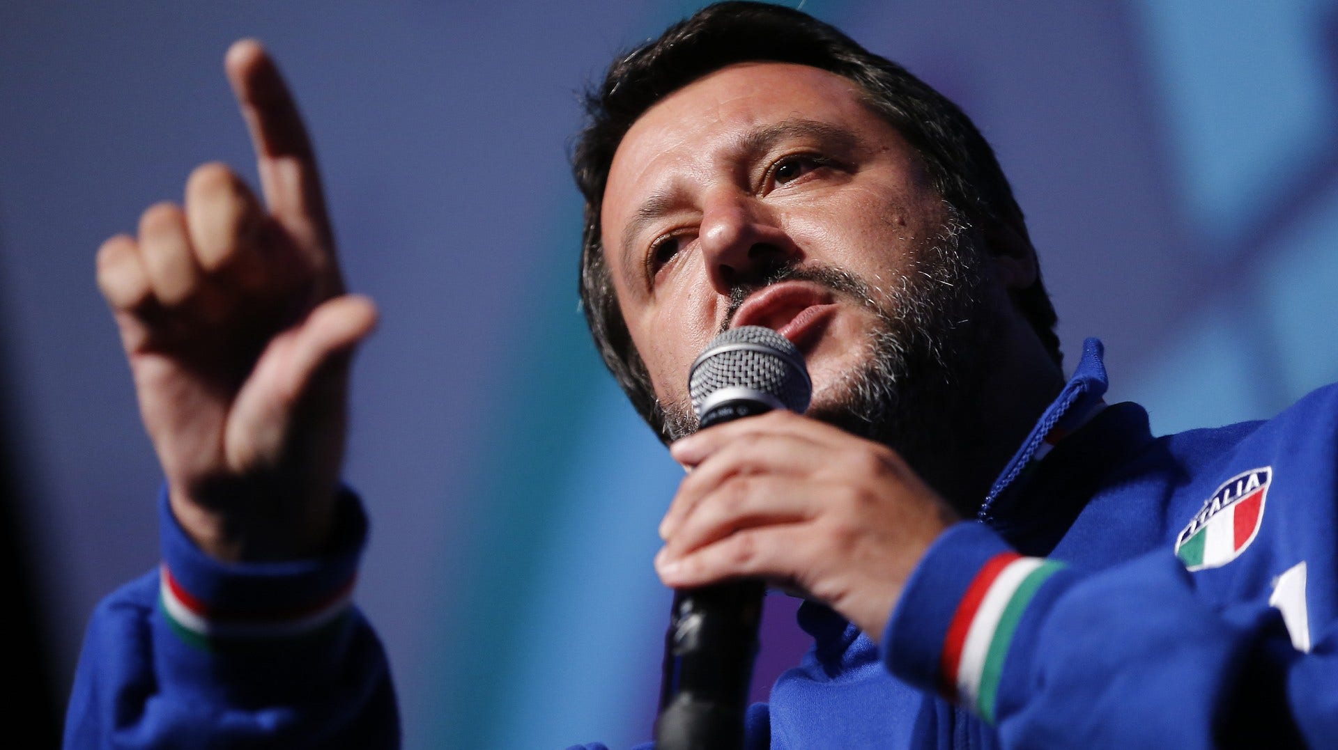 Italiens inrikesminister Matteo Salvini.