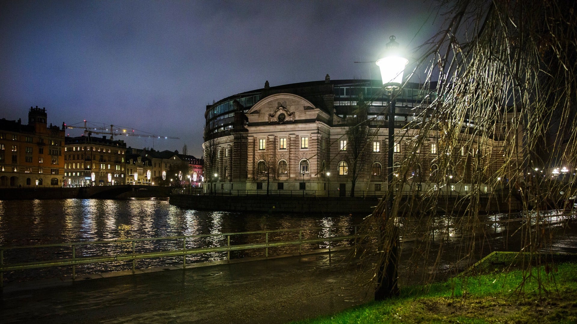 Riksdagshuset.