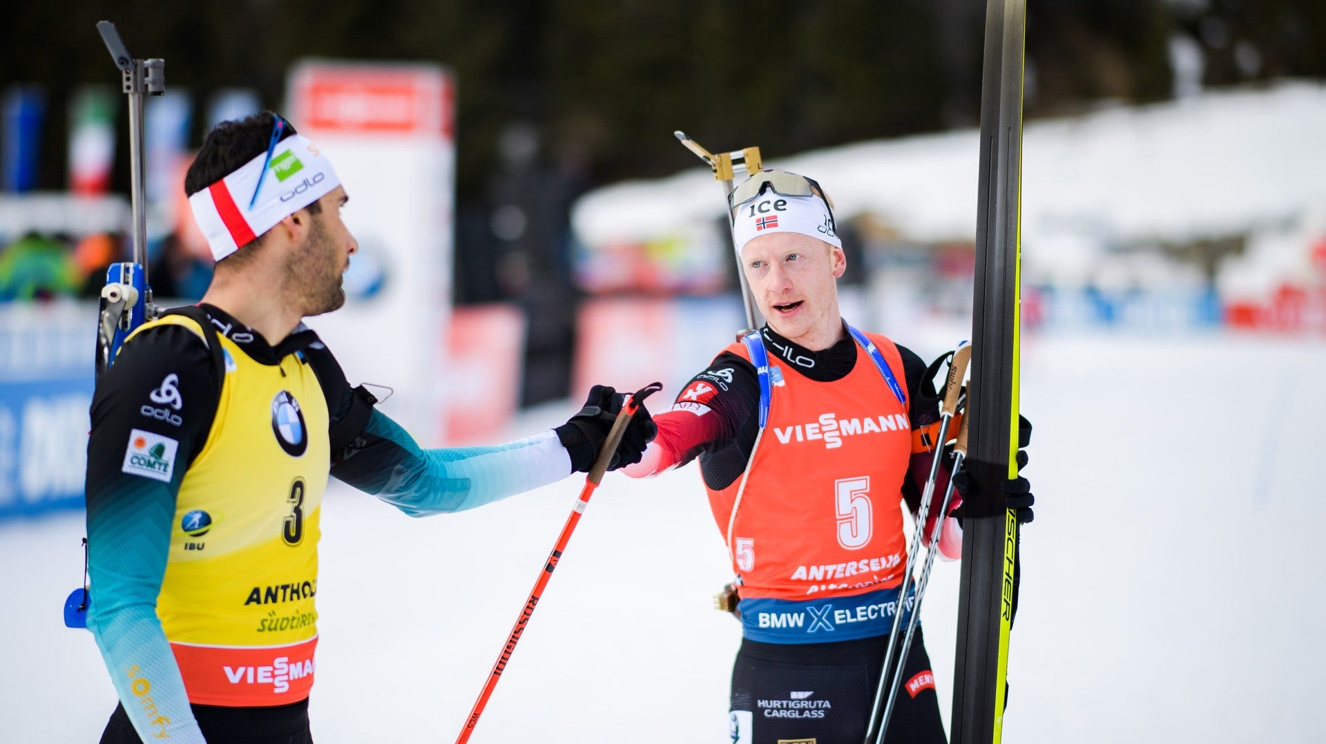 SkidskytteVM onsdag 19 februari tider, svenskar, tv DN.se